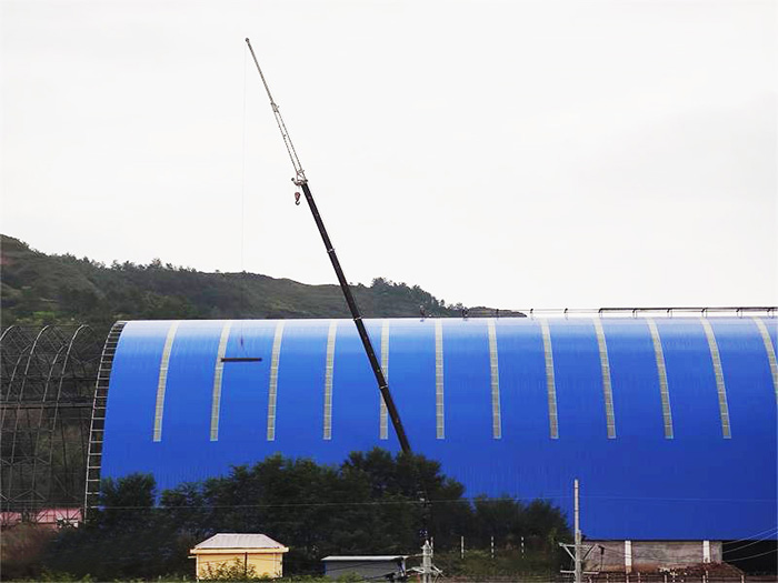 九龙坡煤棚网架工程